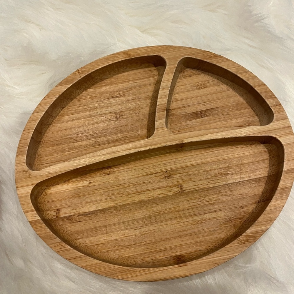 Avanchy Bamboo Suction Plates and Bowls Set - Picture 3 of 8